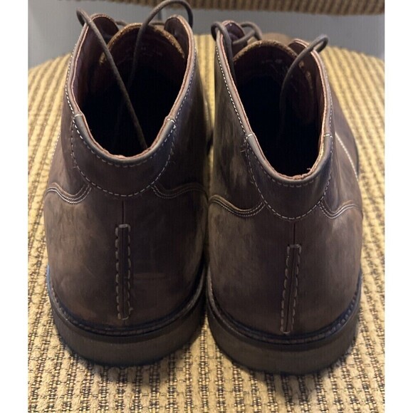 Johnston & Murphy Chukka Boots Brown Leather Men's Size 13 M Sheep Skin 25-1870 - Picture 3 of 7